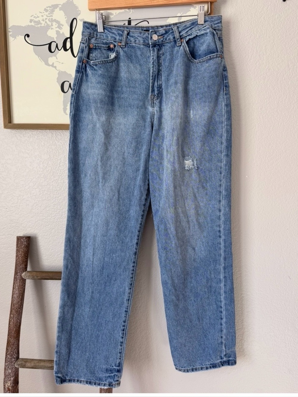 Sincerely jules high waisted relaxed denim mom type jeans